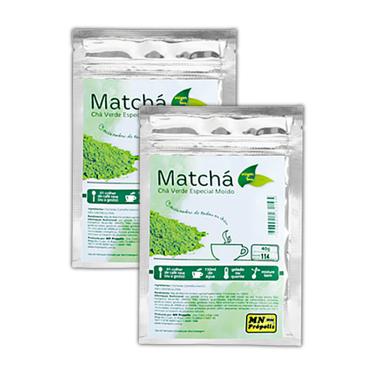 Imagem de Kit 2X: Matchá Chá Verde Moído MN Food 40g