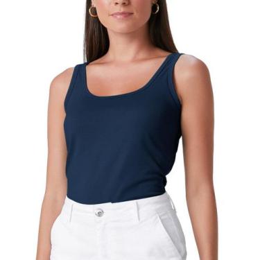 Imagem de Camiseta feminina regata malwee 1000004494, Azul, M