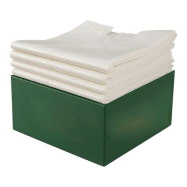 Imagem de Kit sacola plástica branca 25x35 + 30x40 + 38x48 less - E A COSTA EMBA