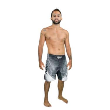 Imagem de Bermuda Venum Fightshort Amazônia Feral Preto - M-Masculino