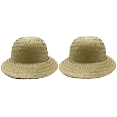 Imagem de Kit 2 Chapéu Palha Infantil Festa Junina Caipira Com Nf - Duandra