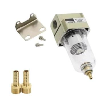 Imagem de Filtro Separador De Óleo E Água De Cobre Para Compressor De Ar 1/4, Co