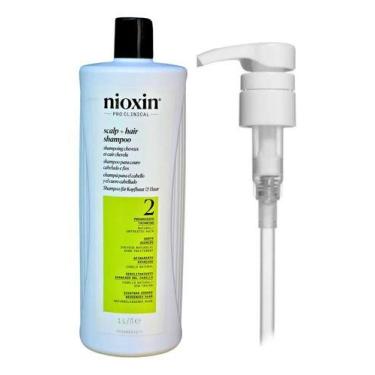 Imagem de Nioxin Shampoo Scalp Hair System 02 Rarefeitos Finos Natural
