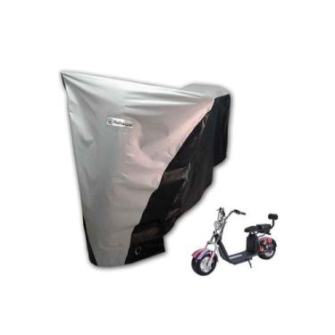 Imagem de Capa Protetora de Cobrir Scooter Moto Elétrica HR5 - Kahawai, Branco