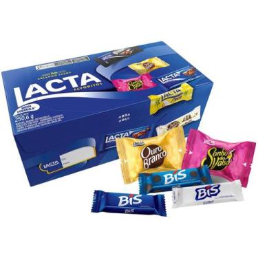 Imagem de Caixa de Bombom Lacta Favoritos - 250,6g