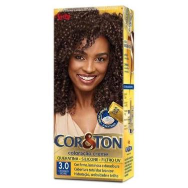 Imagem de Tinta de Cabelo Permanente CorTon Niely 3.0 Castanho Escuro - LOREAL T