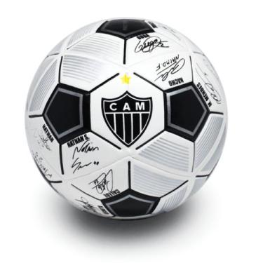 Imagem de Bola de Futebol de Campo Autografada Atlético Mineiro - Futebol Magia 