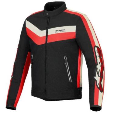 Imagem de Jaqueta Alpinestars T Dyno WR, GGGGG, Preto/Vermelho