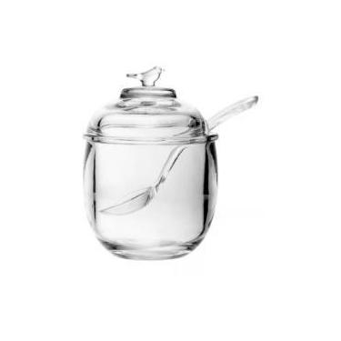 Imagem de Acucareiro com colher e tampa bird 150ml cristal ecologico - wolff