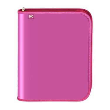 Imagem de FICHARIO UNIVERSITARIO COM ZIPER DAC Vision Rosa + 48 Folhas