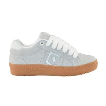 Imagem de Tenis Qix Combat Suede-52010020-389 - Qix International, Cinza claro, 