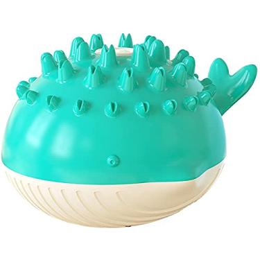 Imagem de Brinquedo de água para cães, brinquedo de mastigar para cães, brinquedo multifuncional para cães, brinquedo flutuante de piscina para cães, brinquedos educativos de verão para cães (azul lago)