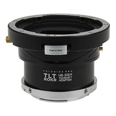 Imagem de Fotodiox Pro TLT ROKR - Adaptador de montagem de lente de inclinação/deslocamento compatível com lentes SLR de montagem em V Hasselblad para corpo de câmera sem espelho de montagem RF da Canon