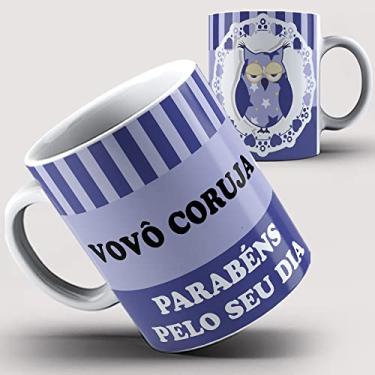 Imagem de Caneca Xícara Vovô Coruja 33i