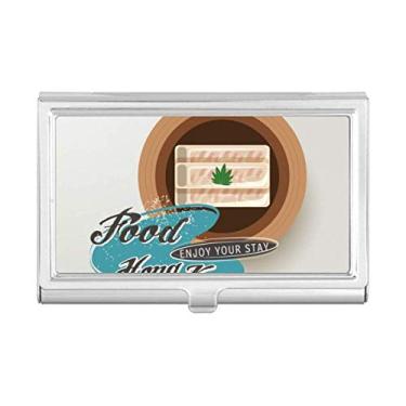 Imagem de Porta-cartão de visita de Hong Kong Sushi com camarão China porta-cartões carteira