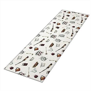 Imagem de Tapete Passadeira de Cozinha Joras Antiderrapante-60 x 200