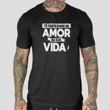 Imagem de Camiseta Masculina Personalizada Amor Da Sua Vida-Masculino