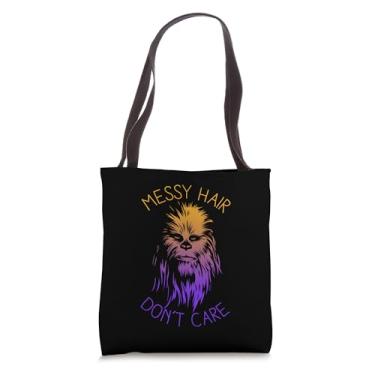 Imagem de Star Wars Chewbacca Messy Hair Don't Care Tote Bag
