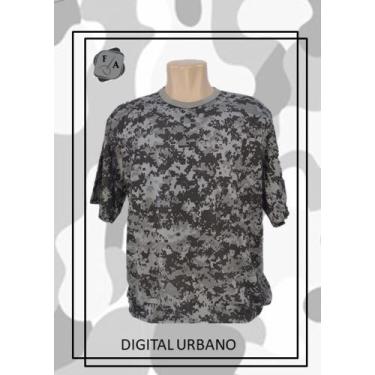 Imagem de Camiseta Camuflada Digital Urbano - Fazendo Art
