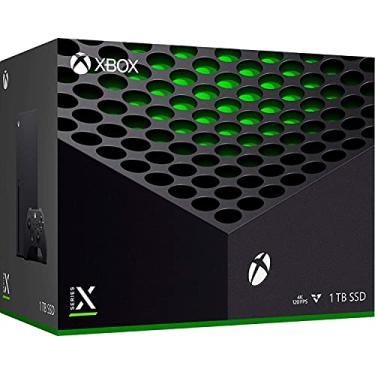 Imagem de X Box Console 2022 mais recente X-Box Series X 1TB SSD console de videogame com um controlador sem fio, 16 GB GDDR6 RAM, 8x núcleos Zen 2 CPU, RDNA 2 G