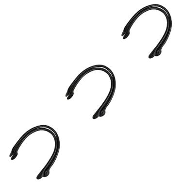 Imagem de SEWACC 3 Pares noir Alça de ombro para sacolas alças para bolsas alças ajustáveis alça de bolsa de couro alça de bolsa de costura ajustável Fita Alça de mão Acessórios