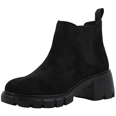 Imagem de Steve Madden Bota feminina Howler Fashion, Camur a preta, 10