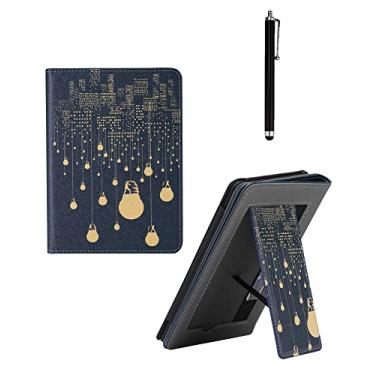Imagem de enoxboo Capa para Kindle Paperwhite 11ª Geração 2021 Liberação, Estojo de 6,8 Polegadas com Despertar/sono Automático e Função de Suporte em Pé, Modelo No: M2L3EK e M2L4EK