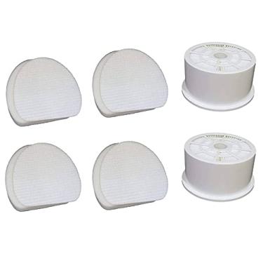 Imagem de Shark Rotator Professional com XL Reach NV400 NV401 NV402 2 filtros de escape HEPA, 4 filtros de espuma e 4 de feltro, número de peça XFH400 e XFF400