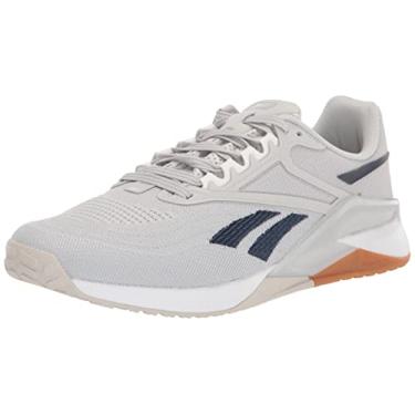 Imagem de Reebok Tênis feminino Nano_X2 Fitness Workout Athletic and Training, Reefresh Pure Gray/Branco/Goma, 40