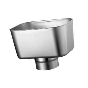 Imagem de Gralara Adaptador de calha de descida, conector de calha de água da chuva, acessórios de coletor de água da chuva, conector de calha de descida para telhados, Diâmetro Do Tubo 76 Mm