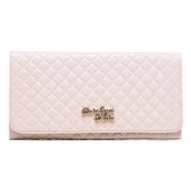 Imagem de Carteira Feminina Lançamento Porta Cartões Metalace Otima Qualidade - 