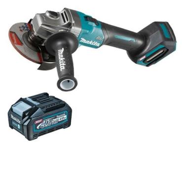 Imagem de Esmerilhadeira Ang 5" 40v XGT GA005 Bateria 4.0Ah Makita