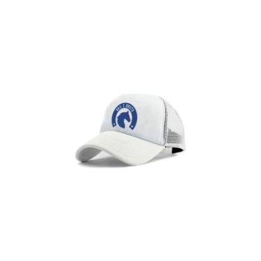 Imagem de Boné Estampado Yoyo Store Com Aba Curva Ajustável, BRANCO