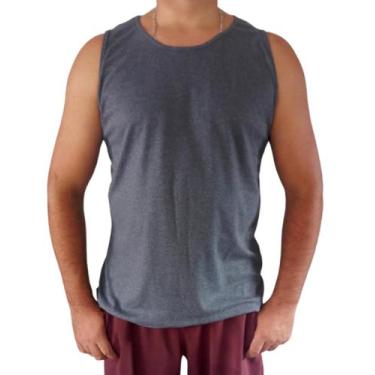 Imagem de Camiseta Regata Camisa Algodão Plus Size Tamanho Grande até o G4 Blusa