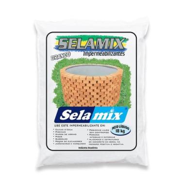 Imagem de Selamix  Impermeabilizante Branco, 18Kg