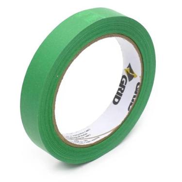 Imagem de Fita Crepe Verde 18mm x 40m - Alta Qualidade - Grid brasil
