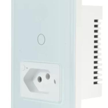 Imagem de Interruptor Wi-fi Inteligente 1 Botão E 1 Tomada Ekaza Alexa