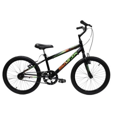 Imagem de Bicicleta Aro 20 Infantil Saidx Premium Bike Freios V Brake Aro em Alumínio (Preto/Verde/Laranja)