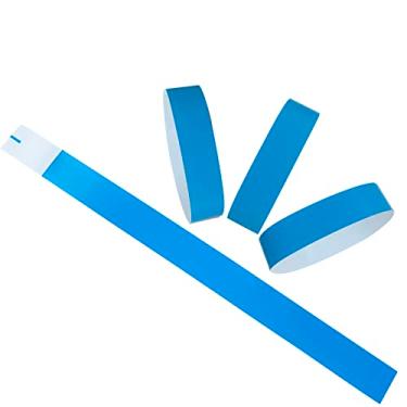 Imagem de Pulseiras de papel para eventos, pulseiras de festa para eventos, braçadeiras para eventos, pulseiras de papel à prova d'água para festas, shows, esportes, feiras, viagens, passagem de piscina (cor verde)