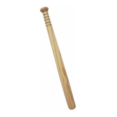 Imagem de Taco Cru Natural Bastao Baseball Beisebol Madeira 70cm - Ana Decoraçõe
