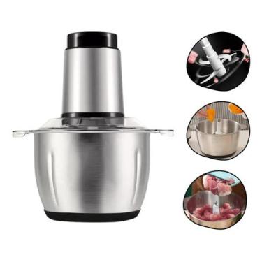 Imagem de Multiprocessador Moedor Carne E Alimentos Elétrico 220V - 3L MOEDOR 22
