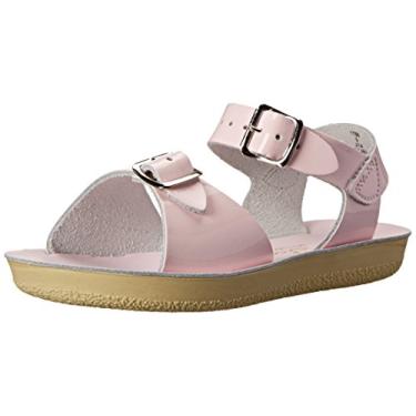 Imagem de Sun-San Surfer Sandália infantil de couro, rosa, 10 Toddler