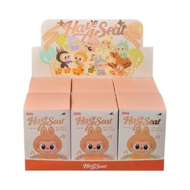 Imagem de Labubu Blind Box Vinyl Figure Guessing Bag Heart-Moving Macaron Doll R