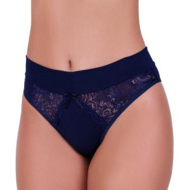Imagem de Calcinha com Detalhe de Renda e Laço - c3 MONIQUE - TERRA E MAR MODAS,