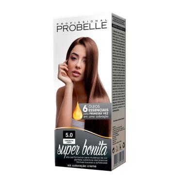 Imagem de Tintura Super Bonita Probelle Castanho Claro 5.0