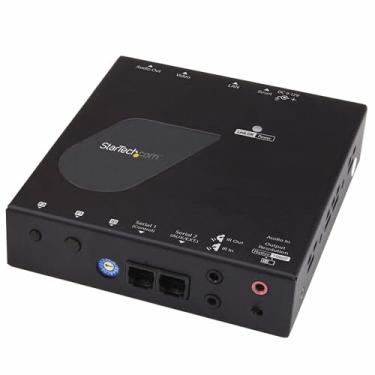 Imagem de StarTech. Com receptor HDMI 4K sobre IP para ST12MHDLAN4K - Receptor 4K - HDMI sobre Cat6 - Receptor AV 4K (ST12MHDLAN4R) Preto