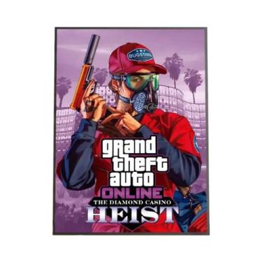 Imagem de Pôster De Arte Estética HD G-GTA 5 G-Grand Theft Auto Auto Decoração D