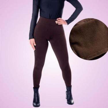 Imagem de Legging Flanelada Marrom - Vimo, GG, Marrom