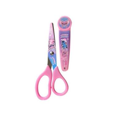 Imagem de Tesoura Com Protetor Stitch MOLIN, Rosa