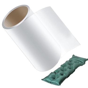 Imagem de Kit de remendo de colchão de ar, kit de reparo inflável, fita de reparo de piscina TPU impermeável, patch de reparo de vazamento, adesivo de remendo de borracha para barcos de borracha para produtos